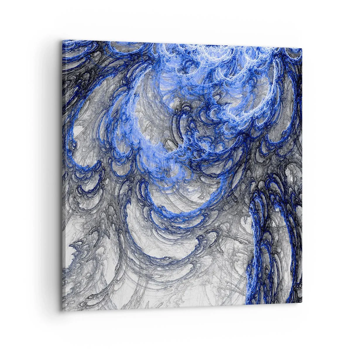 Cuadro sobre lienzo - Impresión de Imagen - El nacimiento de una ola - 60x60 cm