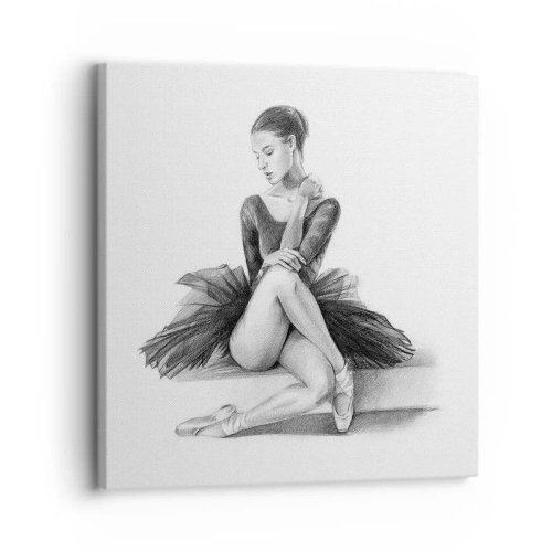 Cuadro sobre lienzo - Impresión de Imagen - Amante de la danza - 30x30 cm