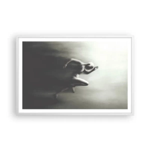 Póster en marco blanco - Imparable - 91x61 cm