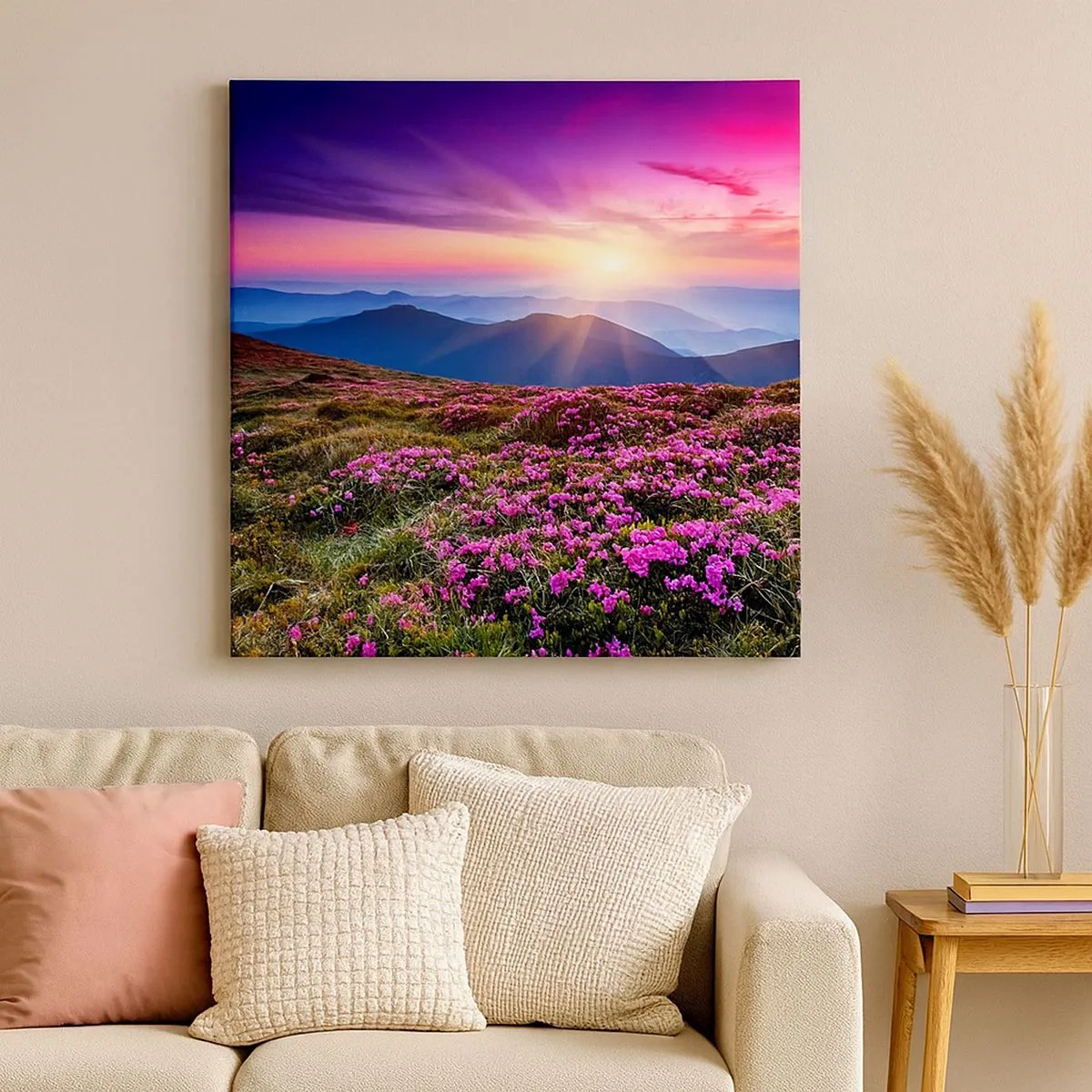 Cuadro sobre lienzo - Impresión de Imagen - Dulce aroma a frescura - 30x30 cm