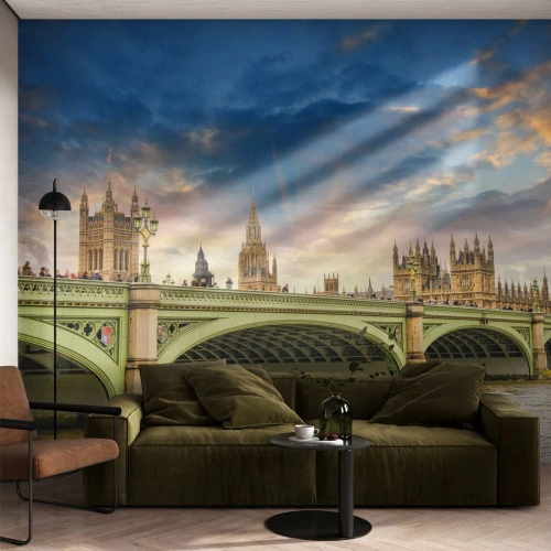 Fotomural Standard Eco - El tiempo se detuvo en el Imperio - Ciudad, Londres, Arquitectura - 450x315 cm