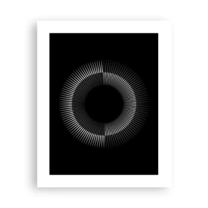 Póster - Sol negro - 40x50 cm