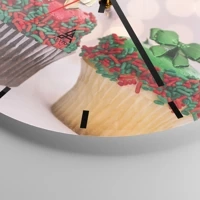 Esfera sin numeración, con rayas