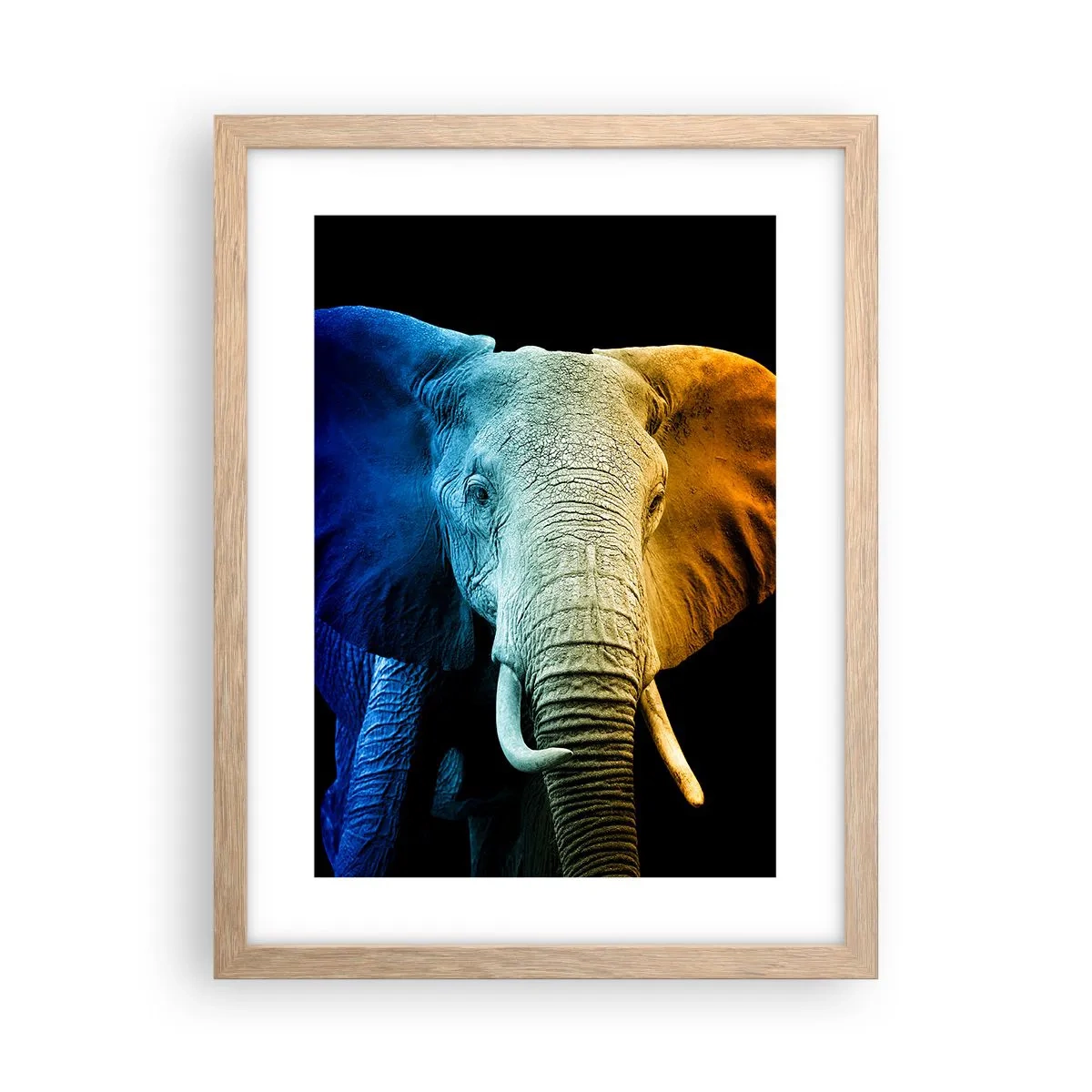 Póster en marco roble claro - Excéntrico, no un bicho raro - 30x40 cm