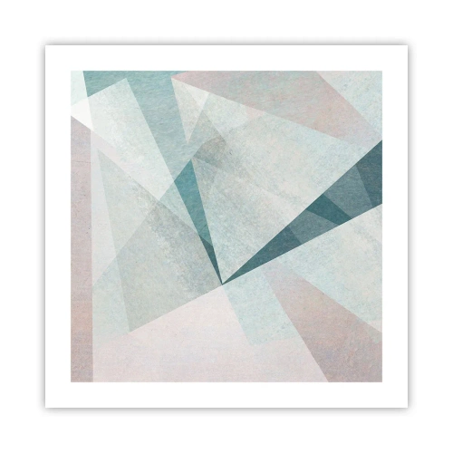 Póster - Tranquilo pero dinámico - 50x50 cm