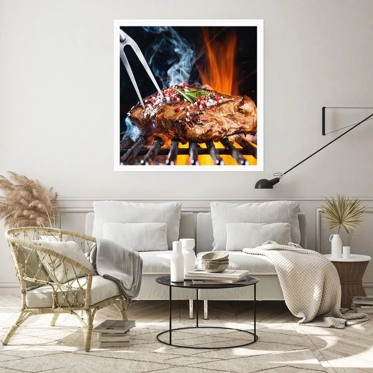 Póster - Jugoso y fragante - 30x30 cm