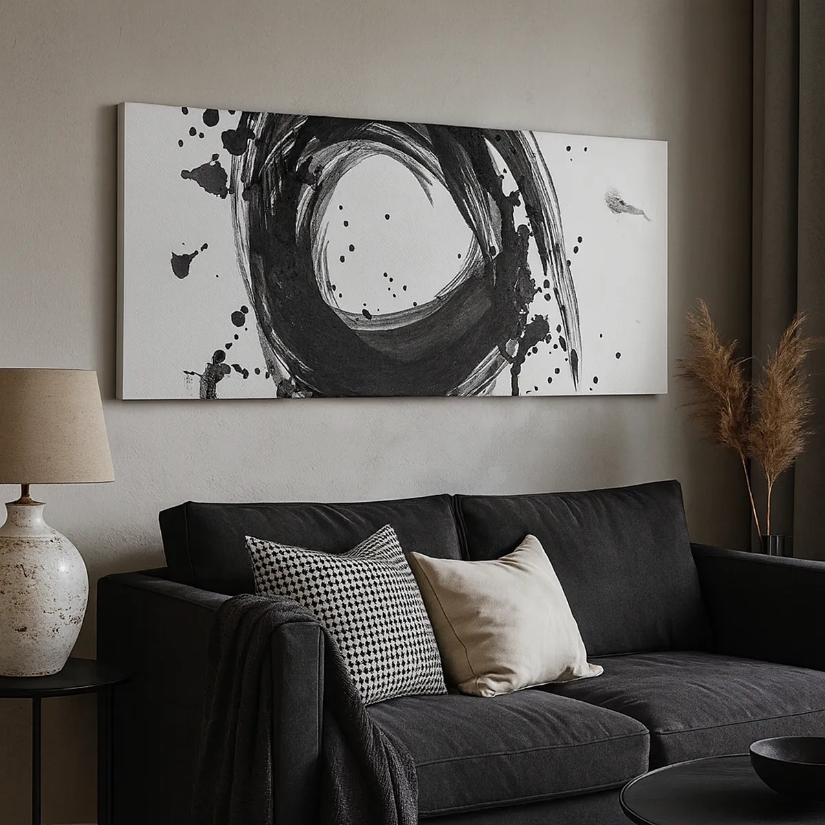 Cuadro sobre lienzo - Impresión de Imagen - El torbellino de la creación - 30x30 cm