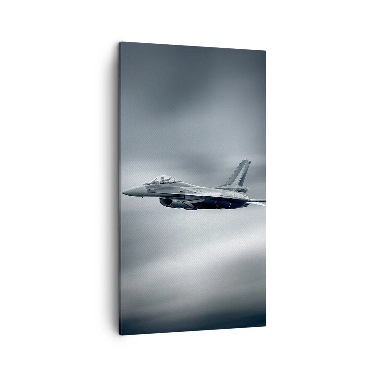 Cuadro sobre lienzo - Impresión de Imagen - ¿Quieres un reto? - 45x80 cm