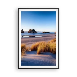 Póster en marco negro - Para buscadores de tranquilidad - 61x91 cm