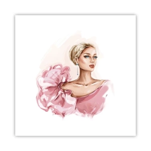 Póster - Recuérdame como una pintura... - 40x40 cm