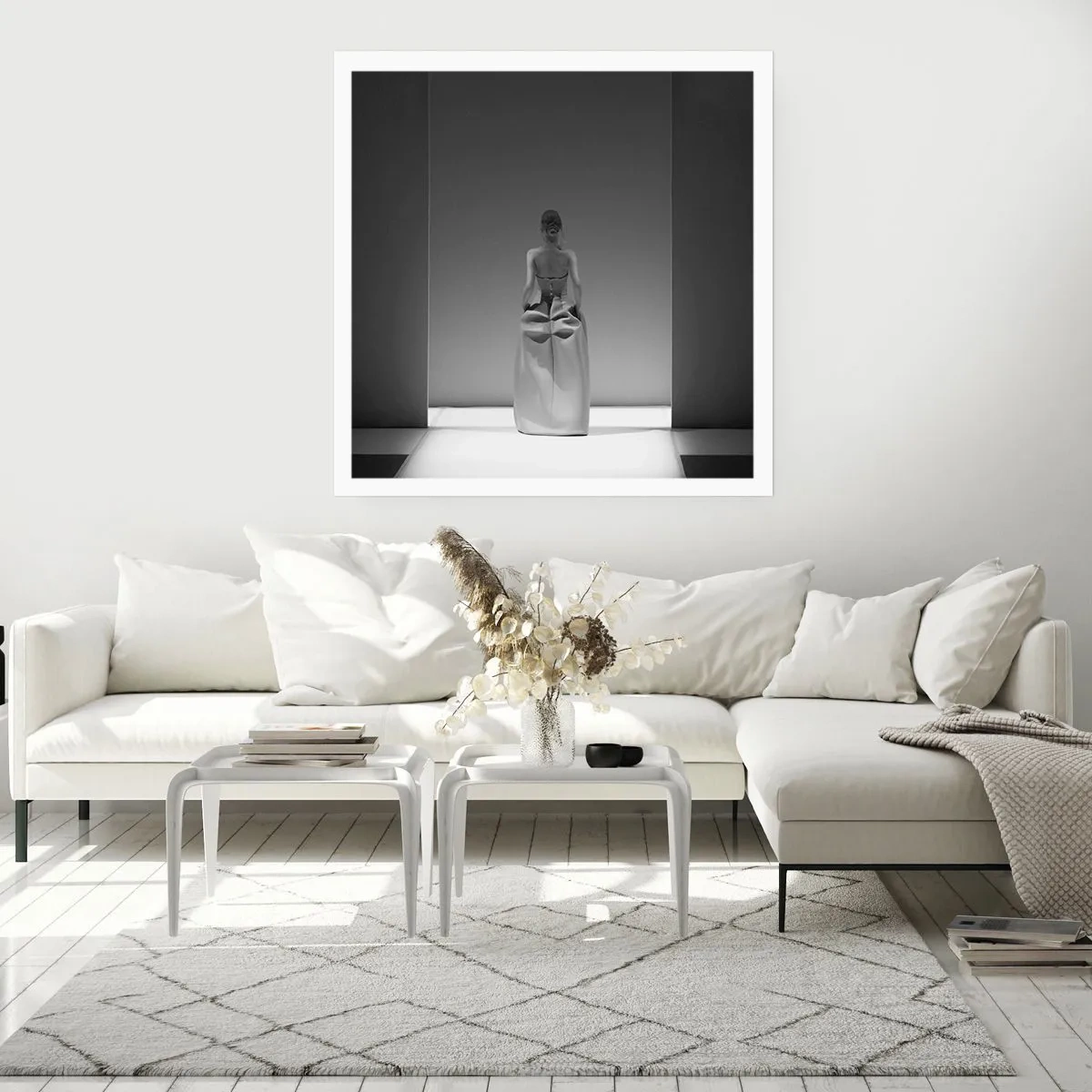 Póster - Sencillez refinada - 60x60 cm