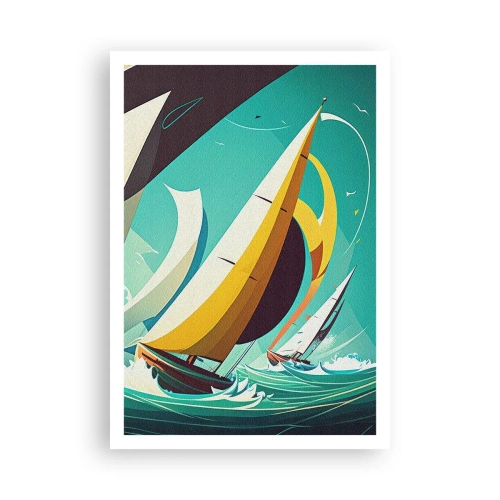 Póster - Afrontar los elementos - 70x100 cm