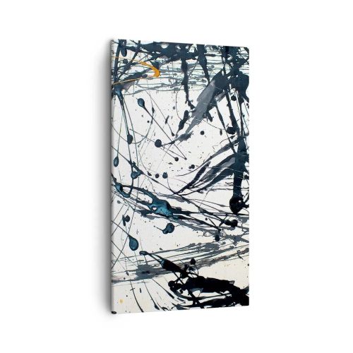 Cuadro sobre lienzo - Impresión de Imagen - ¿Con o sin sentido? - 45x80 cm