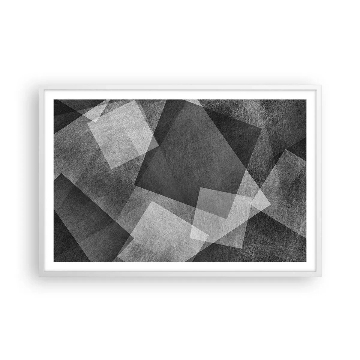 Póster en marco blanco - Un símbolo eterno de permanencia y orden - 91x61 cm