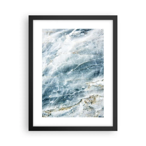 Póster en marco negro - El mundo de hielo - 30x40 cm