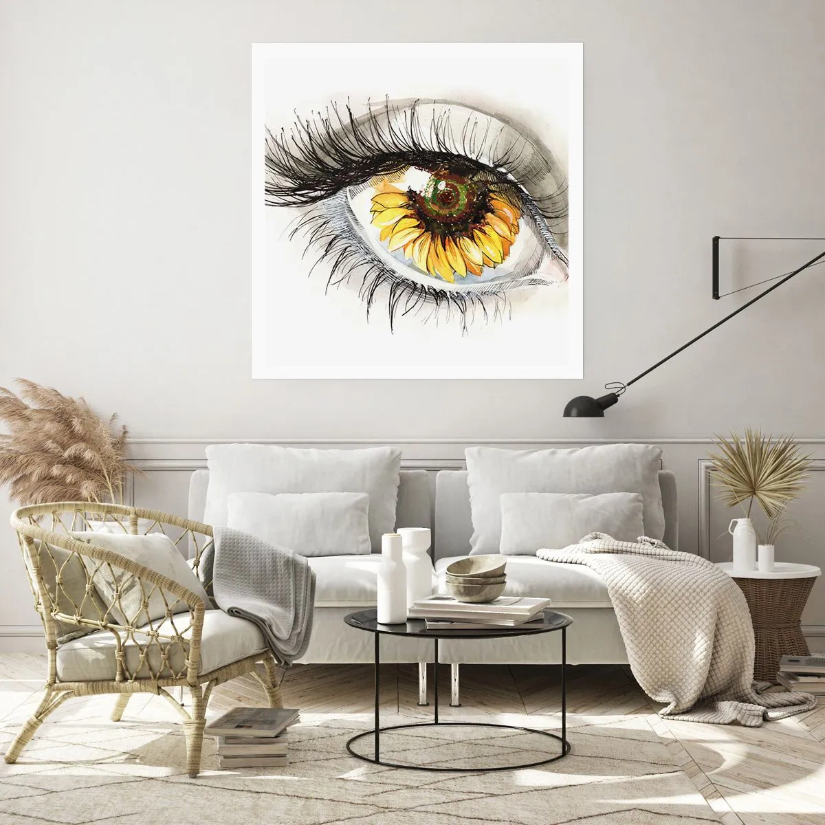 Póster - Un aspecto tan caluroso como el verano - 50x50 cm