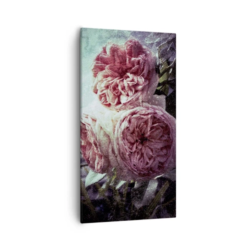 Cuadro sobre lienzo - Impresión de Imagen - En un ambiente romántico - 55x100 cm