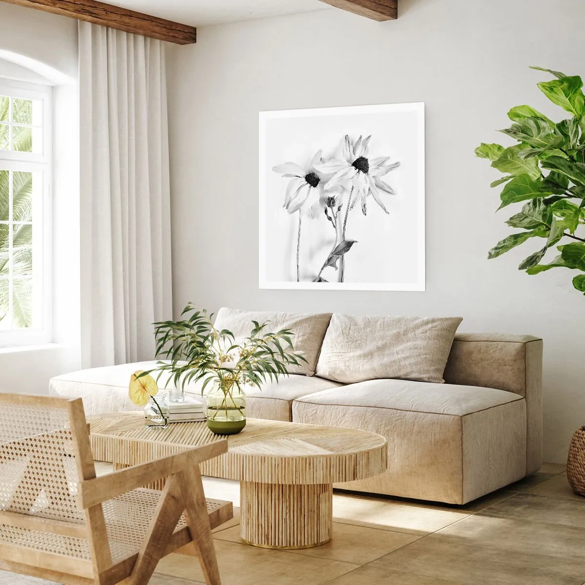 Póster - Nadie quiere estar solo - 60x60 cm