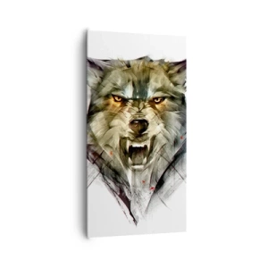 Cuadro sobre lienzo - Impresión de Imagen - ¡No te muevas! - 65x120 cm