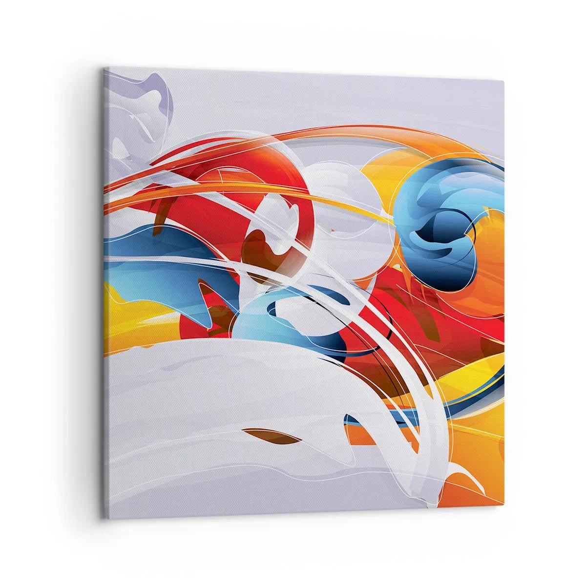 Cuadro sobre lienzo - Impresión de Imagen - Danza de los elementos - 50x50 cm