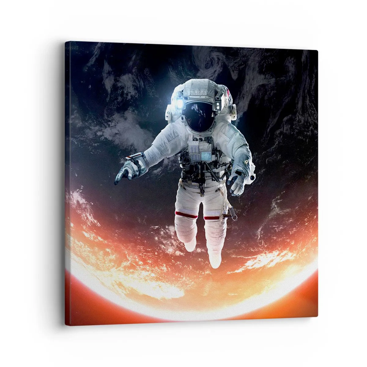 Cuadro sobre lienzo - Impresión de Imagen - ¿Puedo quedarme un rato más? - 30x30 cm