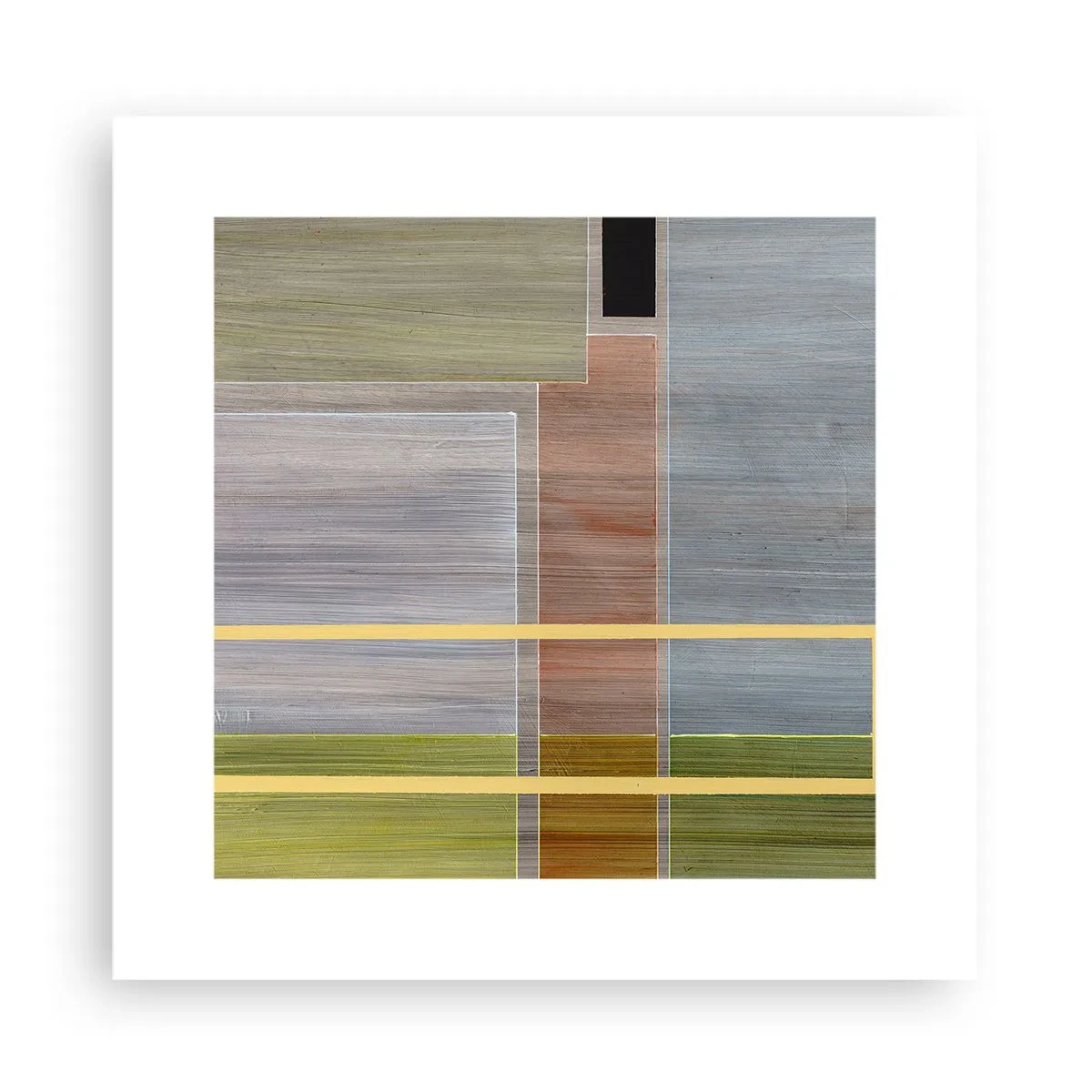 Póster - Recto y tranquilo - 30x30 cm