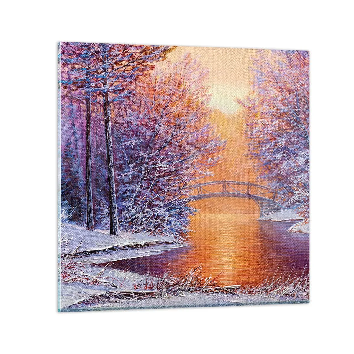 Cuadro sobre vidrio - Impresiones sobre Vidrio - Reunámonos aquí - 50x50 cm