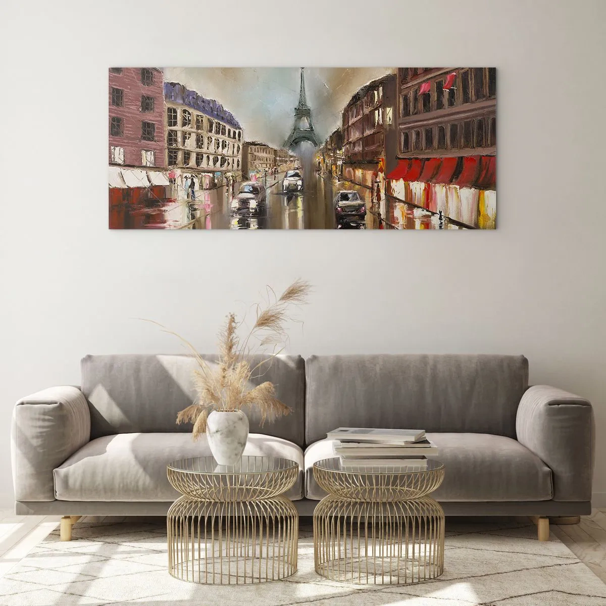 Cuadro sobre vidrio - Impresiones sobre Vidrio - Solo ella importa - 100x40 cm