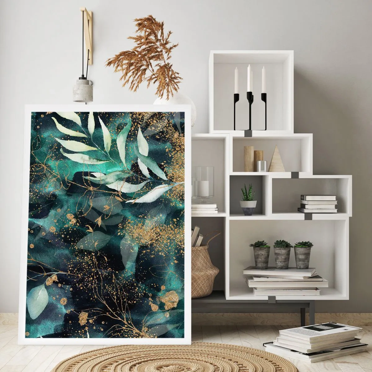 Póster - Jardín encantado - 40x50 cm