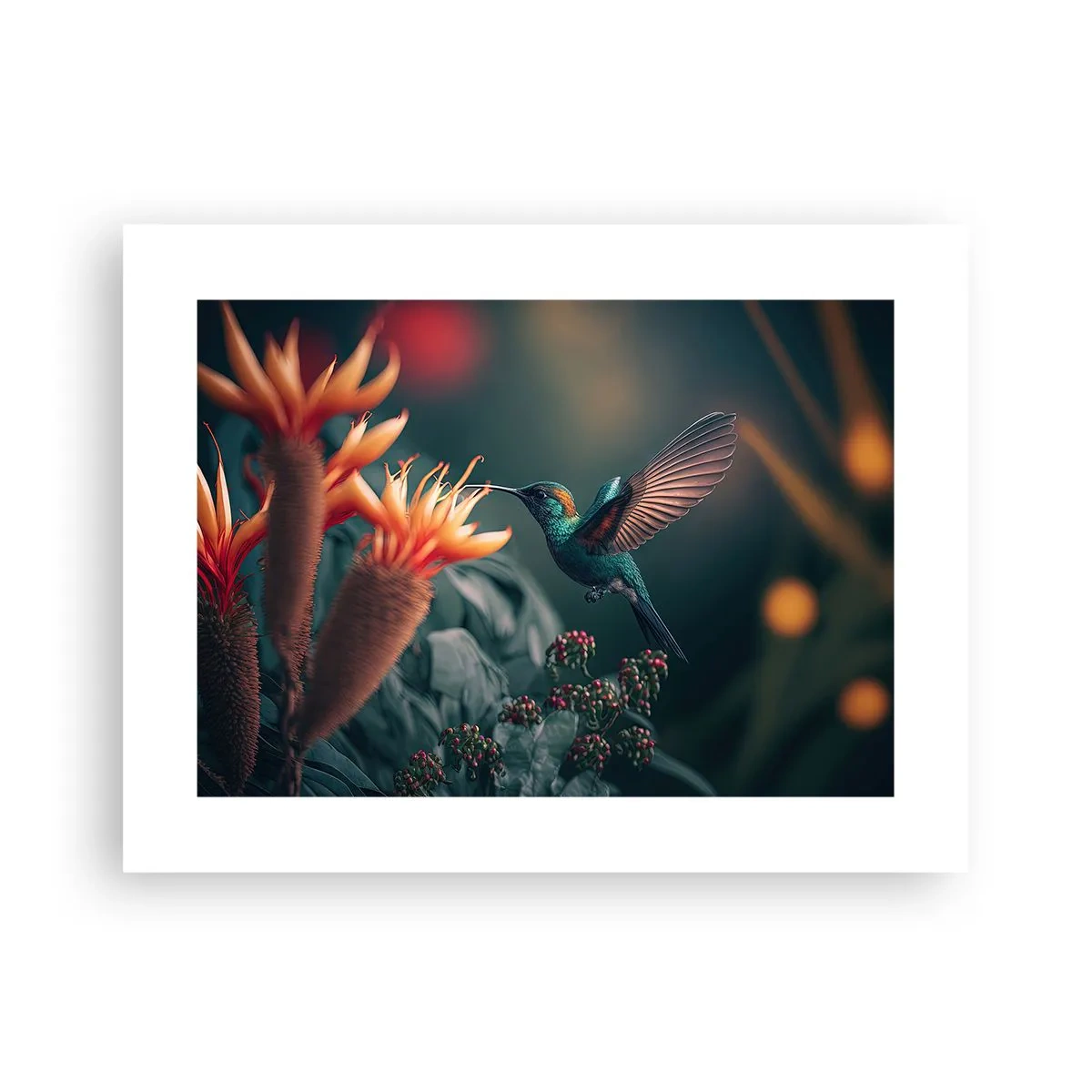 Póster - Una vida verdaderamente colorida - 40x30 cm