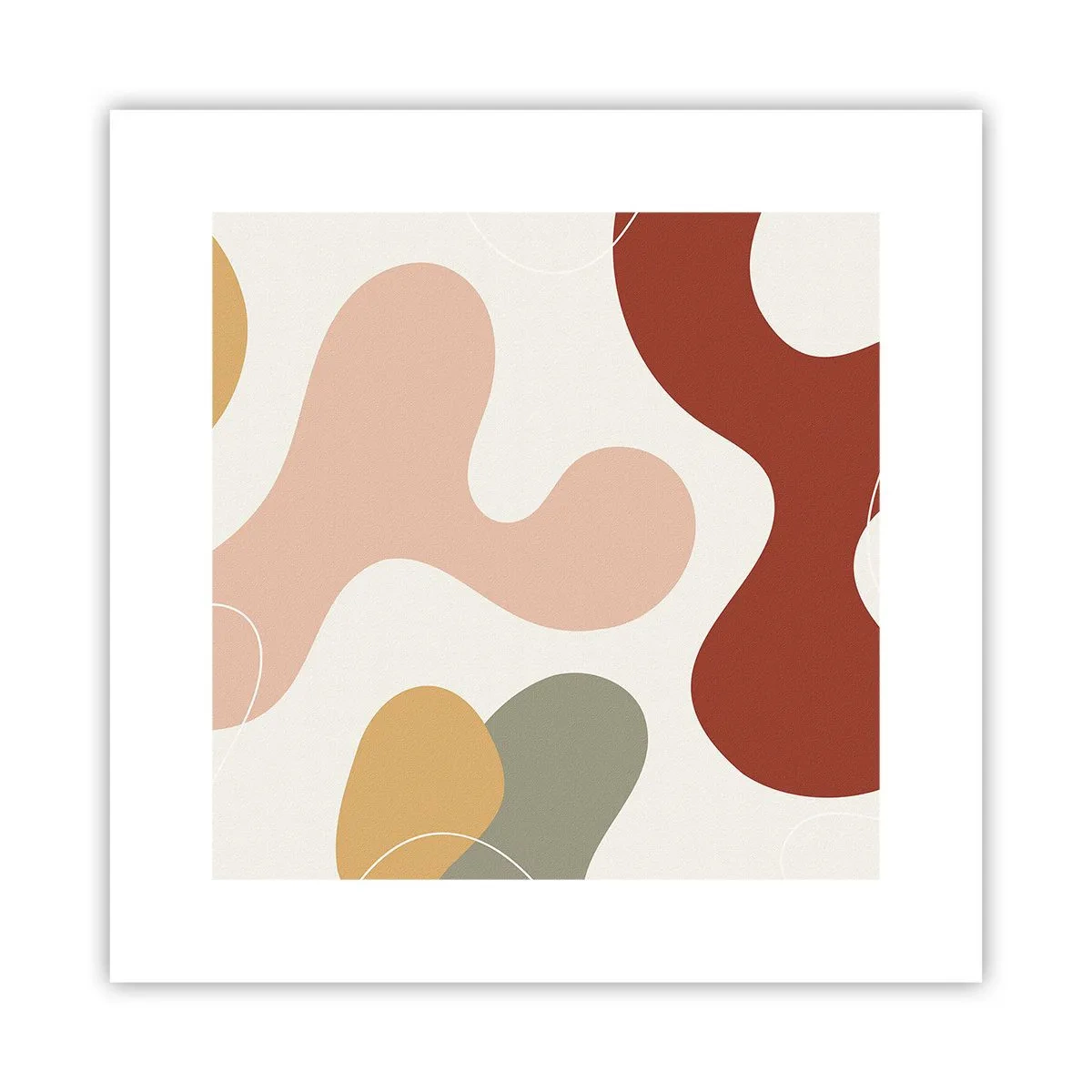 Póster - La esencia de la pintura - 30x30 cm