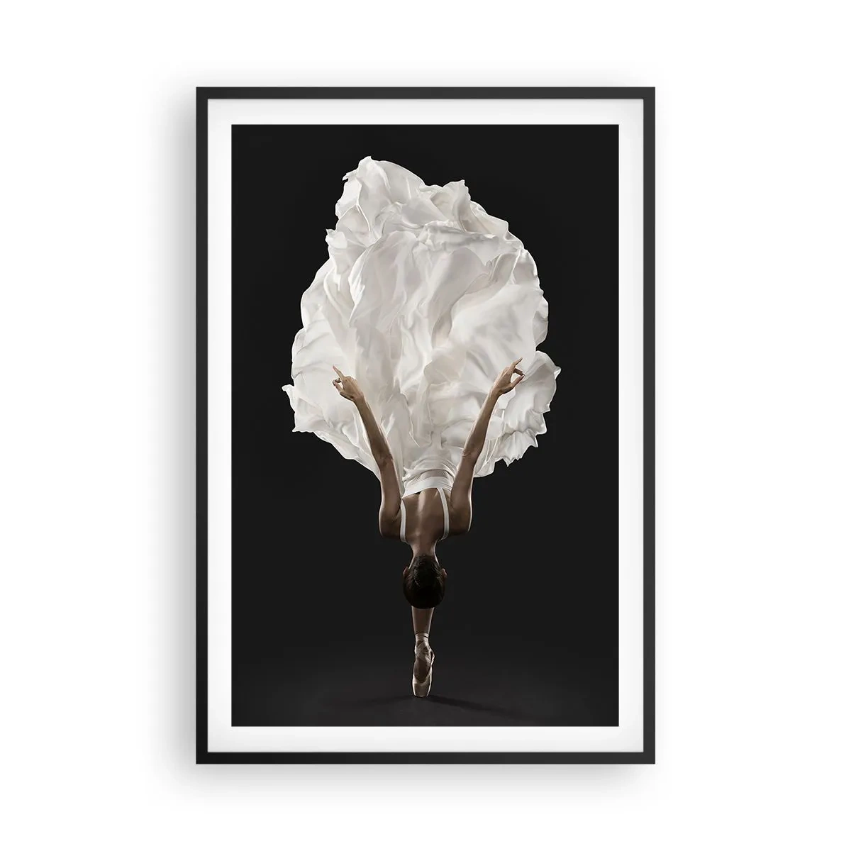 Póster en marco negro - Movimientos insólitos - 61x91 cm