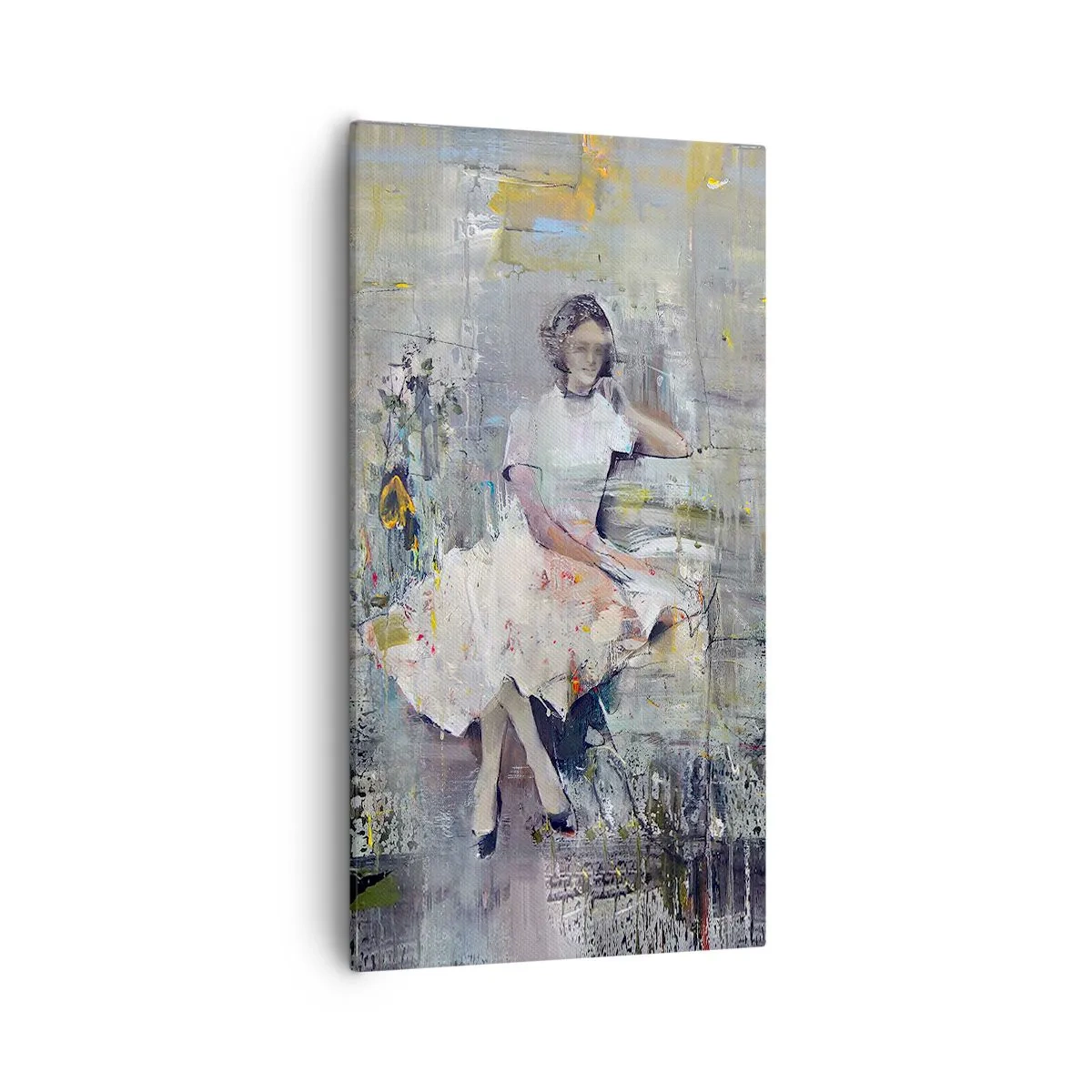 Cuadro sobre lienzo - Impresión de Imagen - Clásica y moderna - 55x100 cm