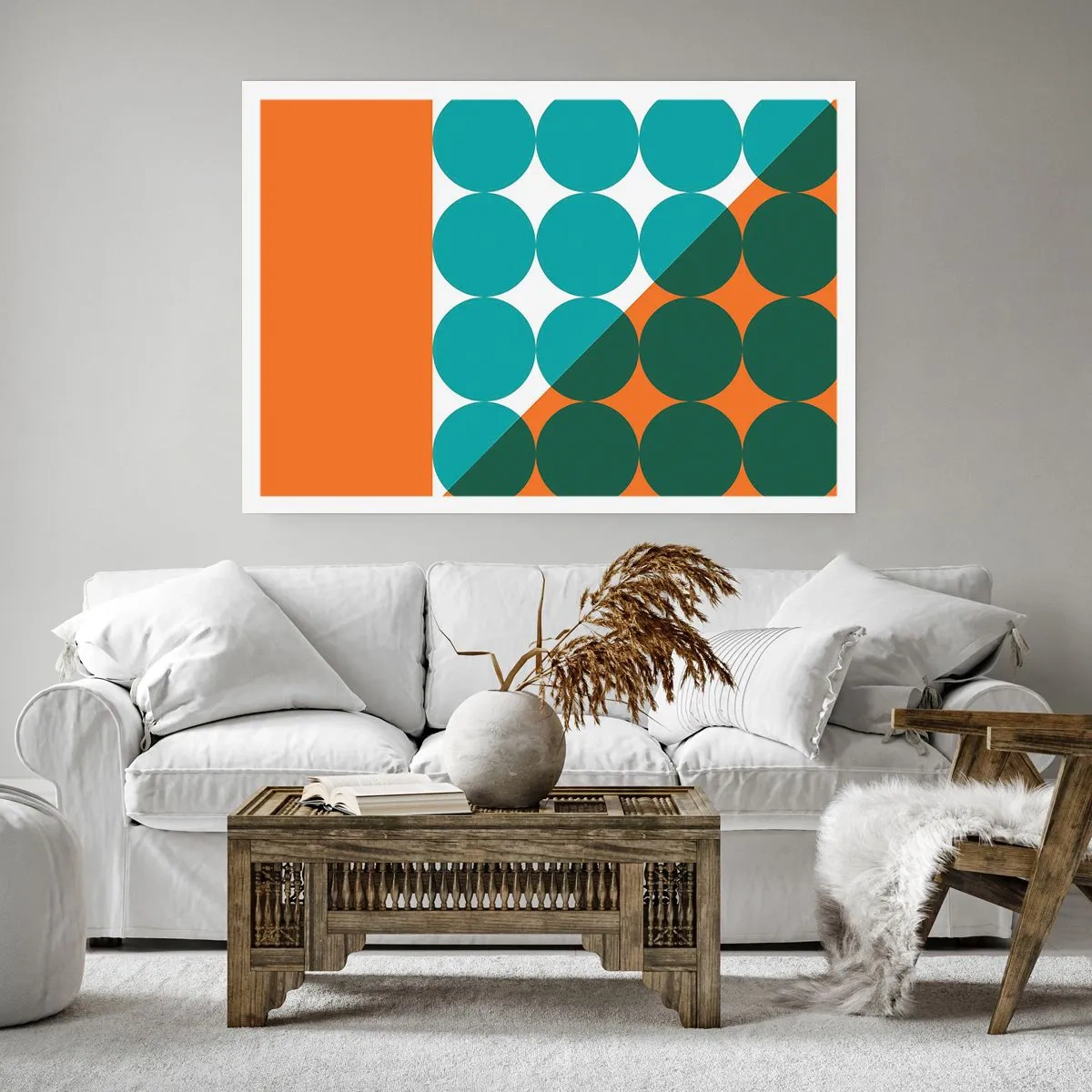 Póster - Hacia arriba y en diagonal - 70x50 cm
