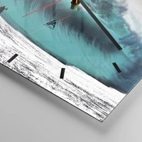 Esfera sin numeración, con rayas