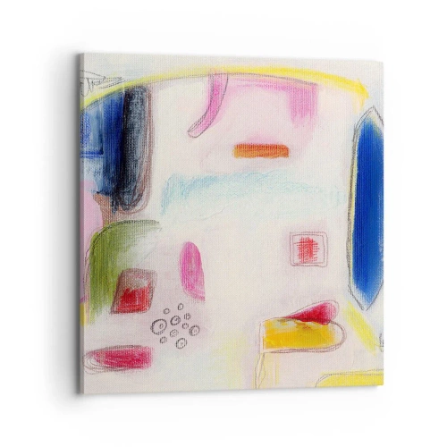 Cuadro sobre lienzo - Impresión de Imagen - Convexo, cóncavo, plano - 70x70 cm