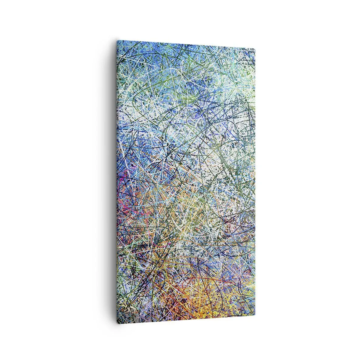 Cuadro sobre lienzo - Impresión de Imagen - No es tan fácil - 55x100 cm