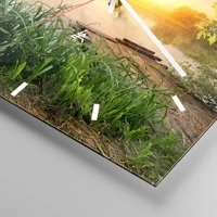 Esfera sin numeración, con rayas