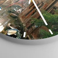 Esfera sin numeración, con rayas