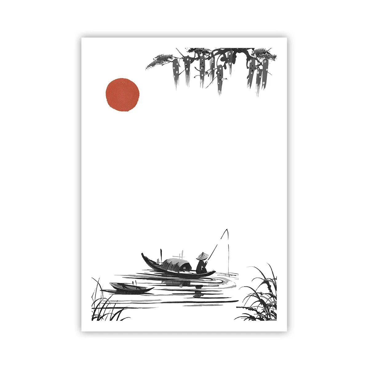 Póster - Una tarde asiática - 70x100 cm