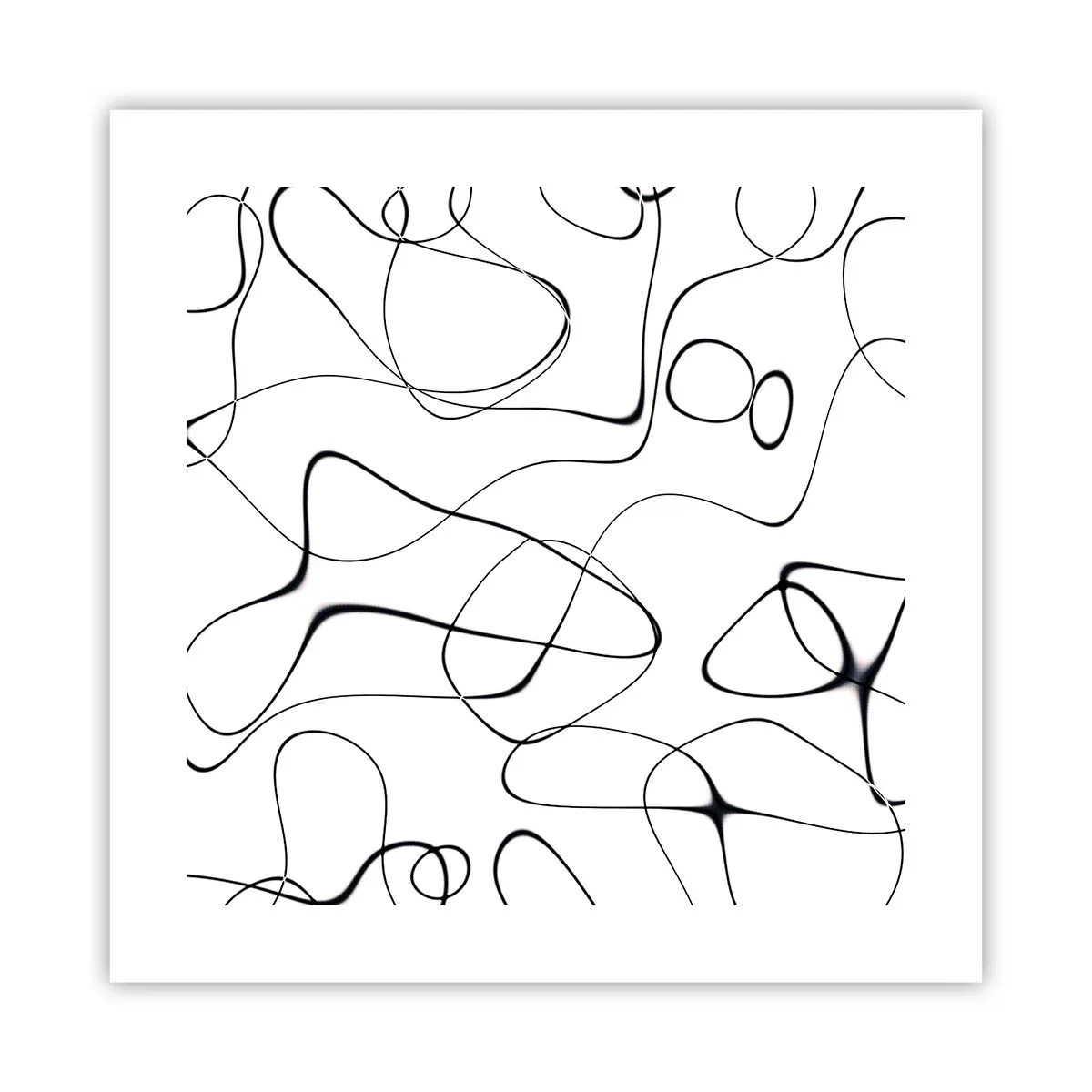 Póster - Los caminos de la vida, las vicisitudes del destino - 40x40 cm