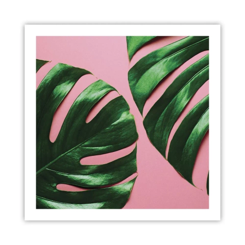 Póster - Cita con el verde - 60x60 cm