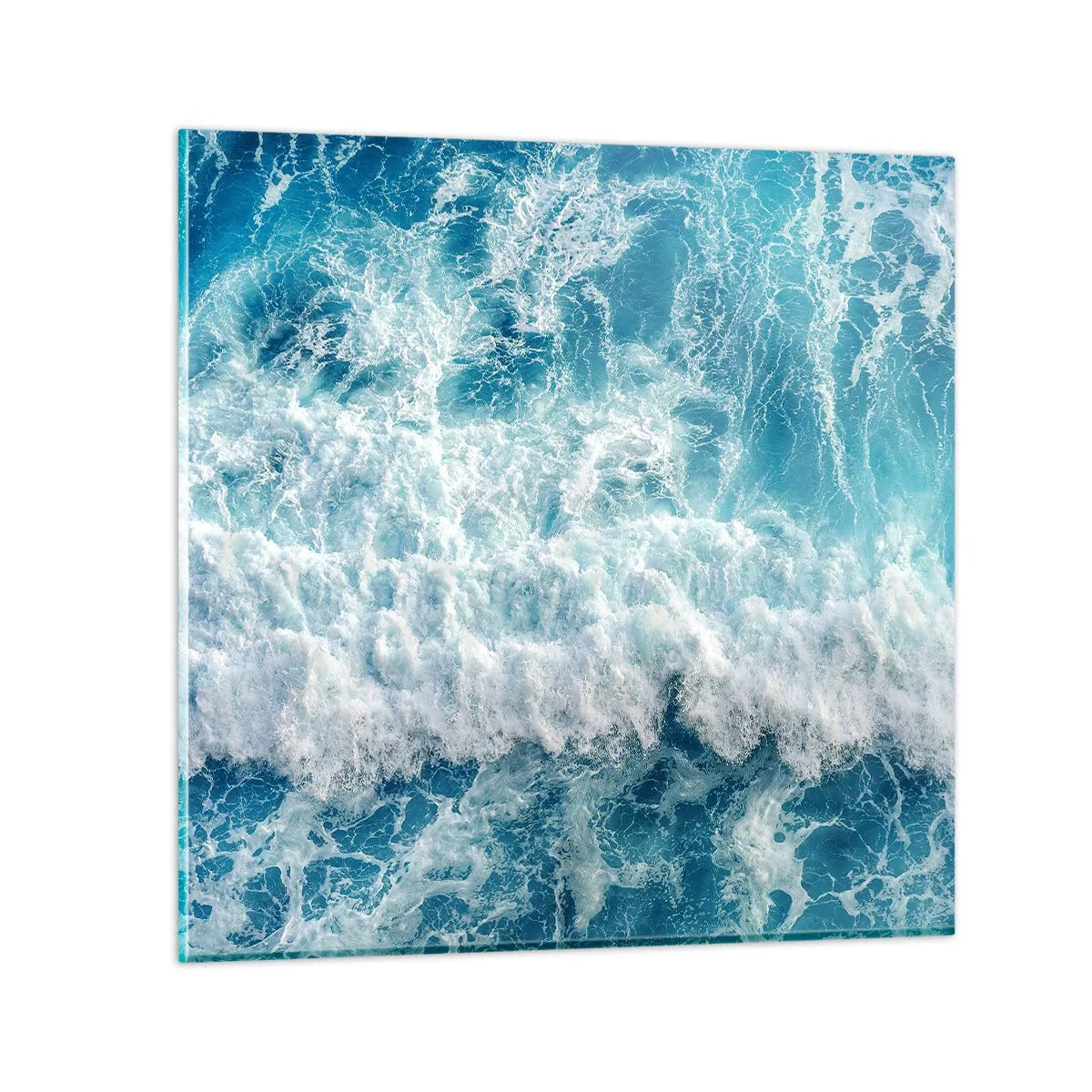 Cuadro sobre vidrio - Impresiones sobre Vidrio - Alegre y con mucho brío - 70x70 cm