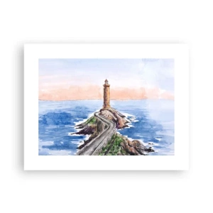 Póster - Frente al mar - 40x30 cm