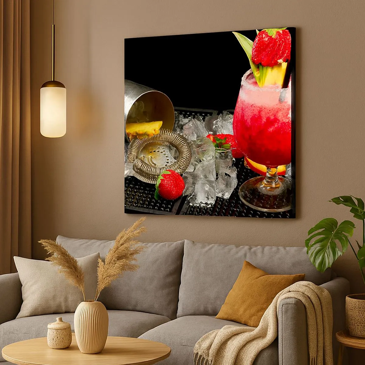 Cuadro sobre lienzo - Impresión de Imagen - Conjurar el sabor - 30x30 cm