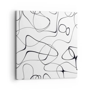 Cuadro sobre lienzo - Impresión de Imagen - Los caminos de la vida, las vicisitudes del destino - 70x70 cm