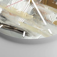 Esfera sin numeración, con rayas