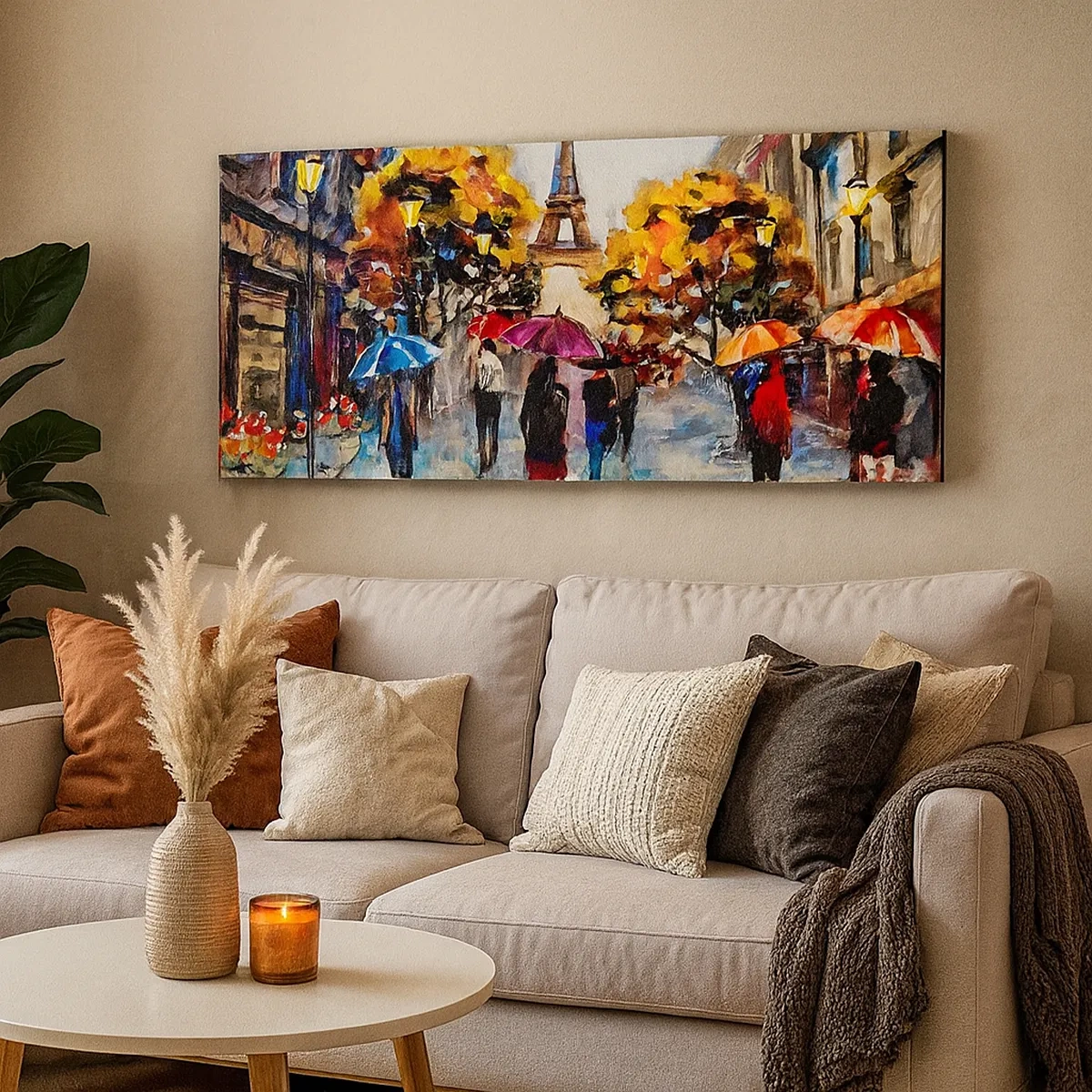 Cuadro sobre lienzo - Impresión de Imagen - Especialmente hermoso en otoño - 30x30 cm