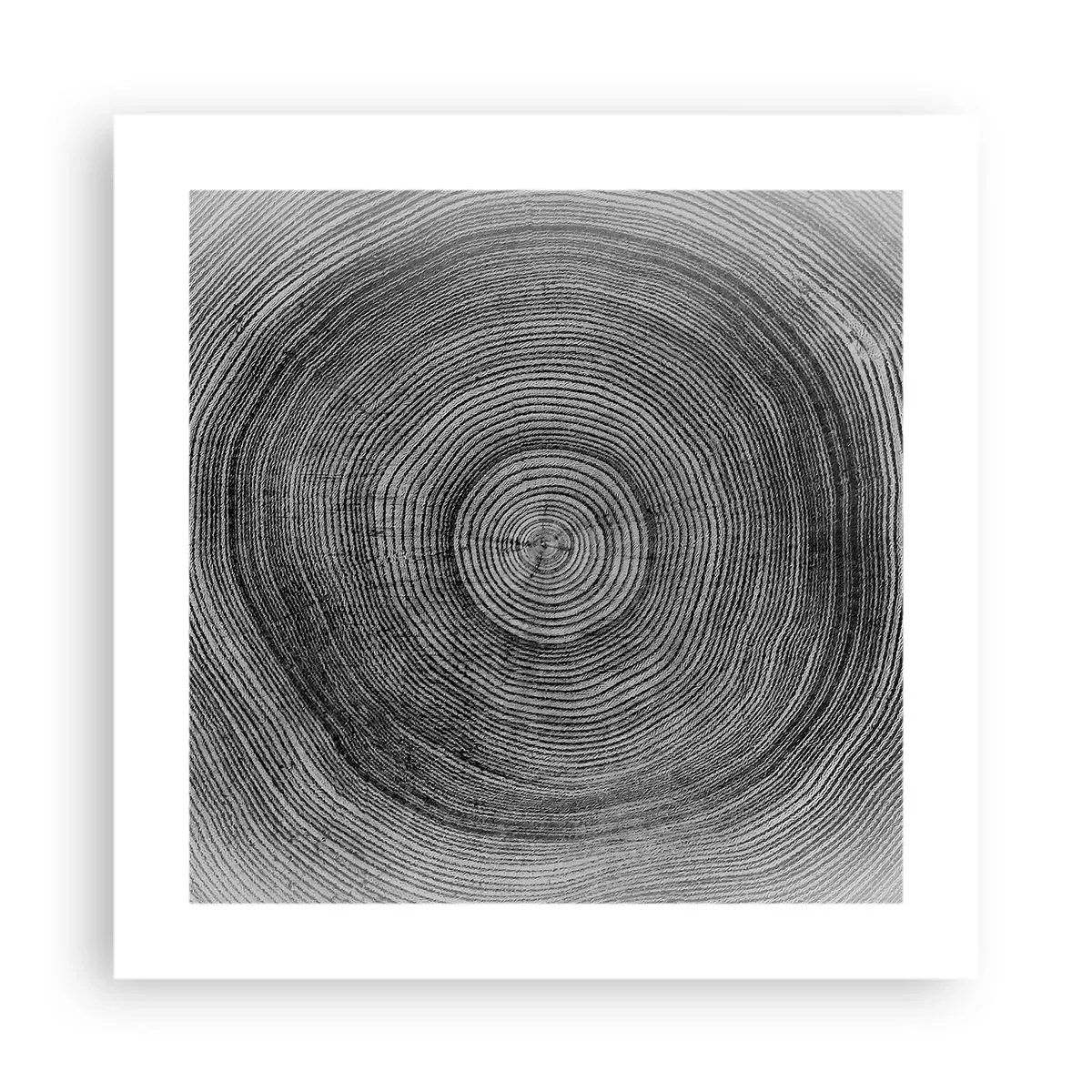 Póster - El paso del tiempo - 40x40 cm