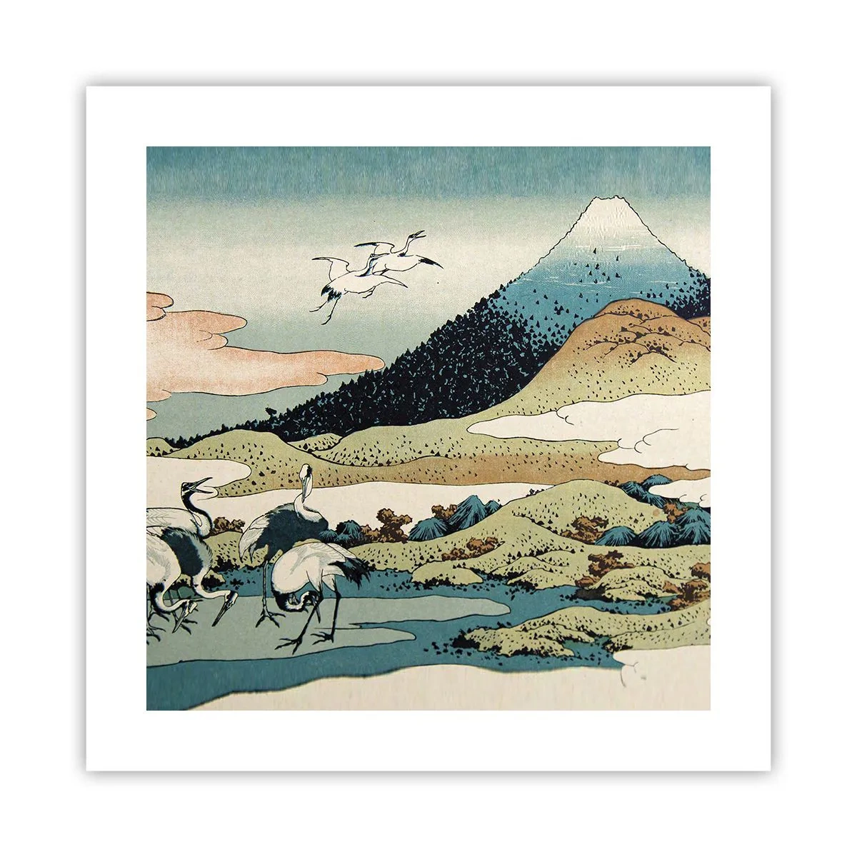 Póster - Alma japonesa - 40x40 cm